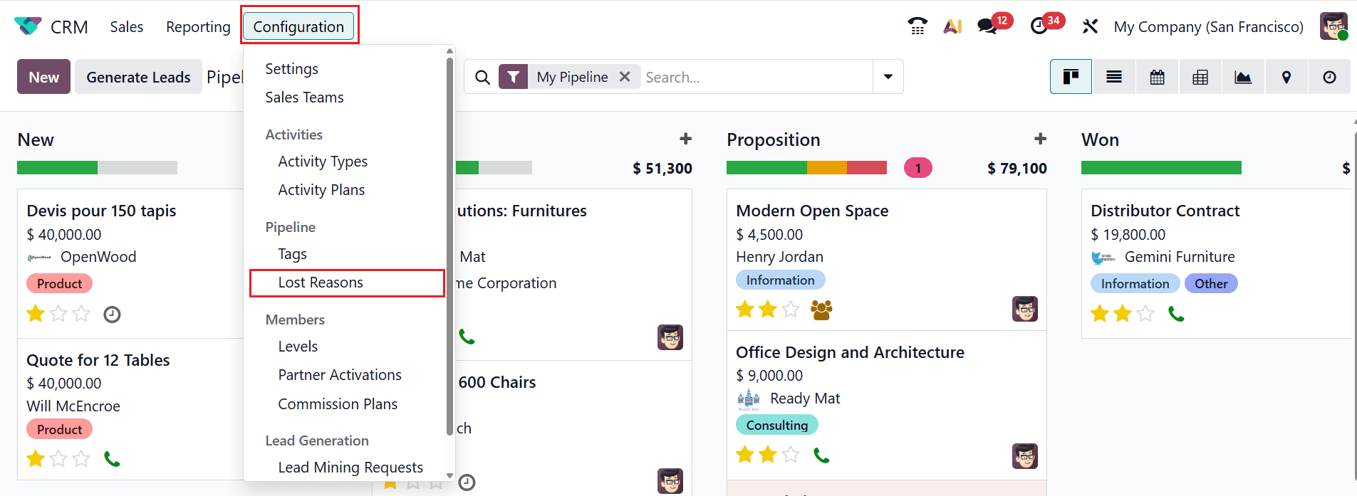 How to Manage Lost Leads and Opportunities in Odoo 19-cybrosys