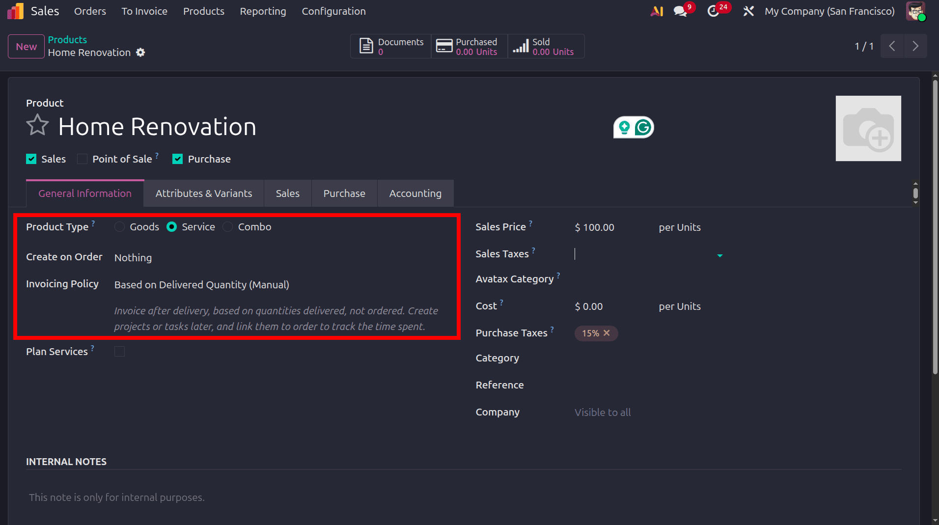 How to Manage Manual Billing Based on Delivered Quantity in Odoo 19 Projects-cybrosys