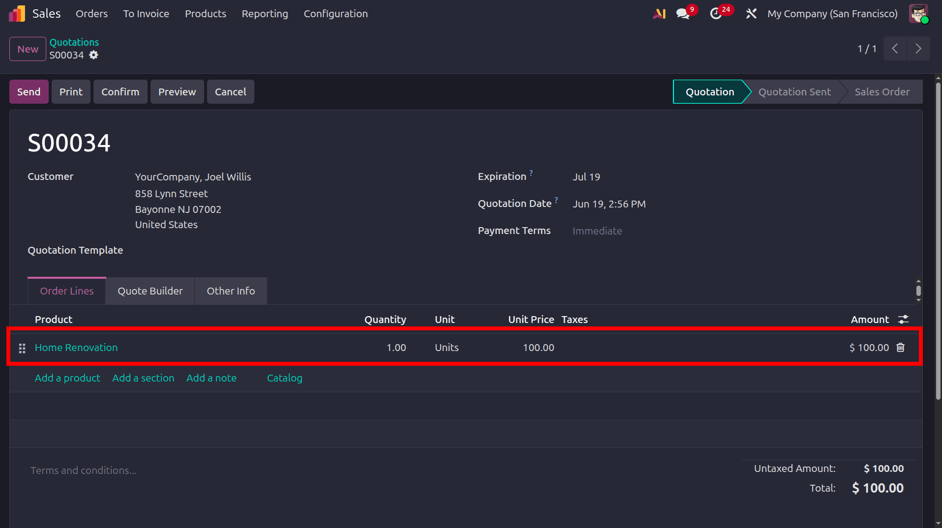 How to Manage Manual Billing Based on Delivered Quantity in Odoo 19 Projects-cybrosys