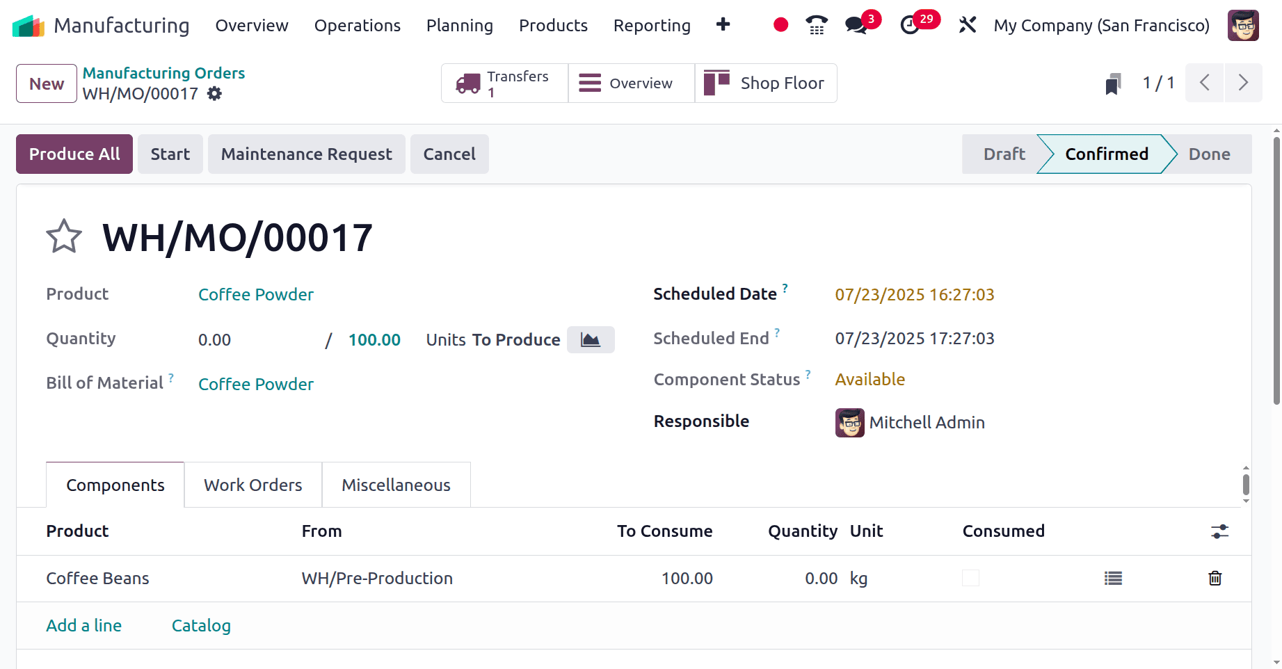 How to Manage Manufacturing Orders with Odoo 18-cybrosys