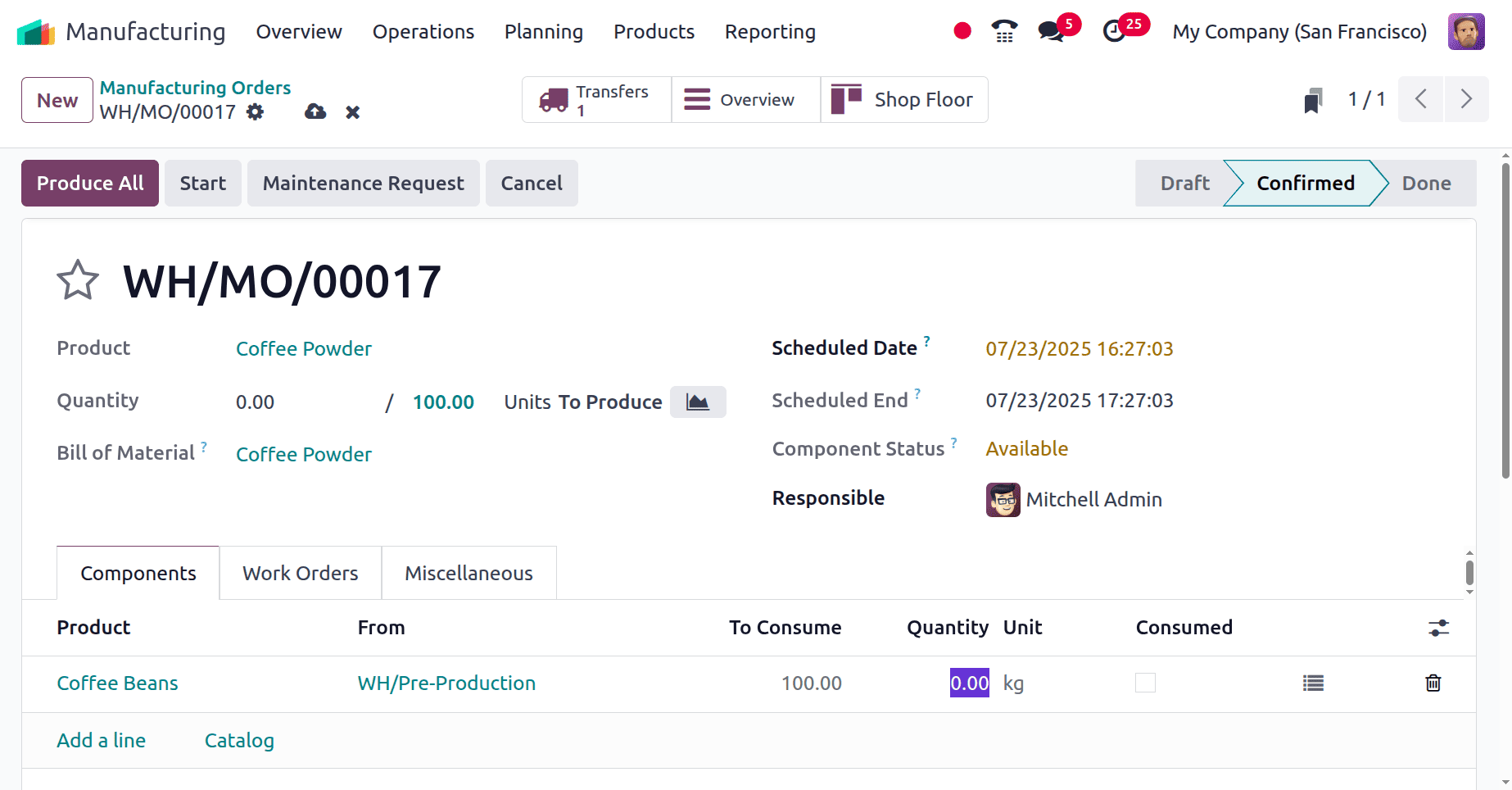 How to Manage Manufacturing Orders with Odoo 18-cybrosys