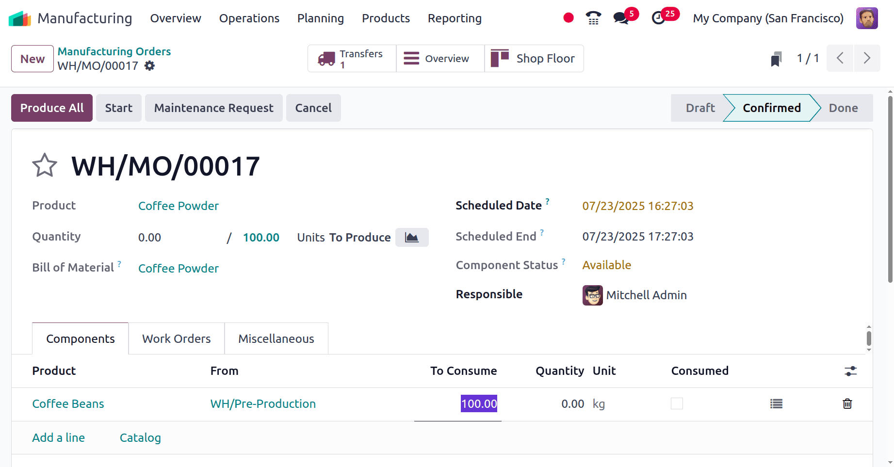 How to Manage Manufacturing Orders with Odoo 18-cybrosys