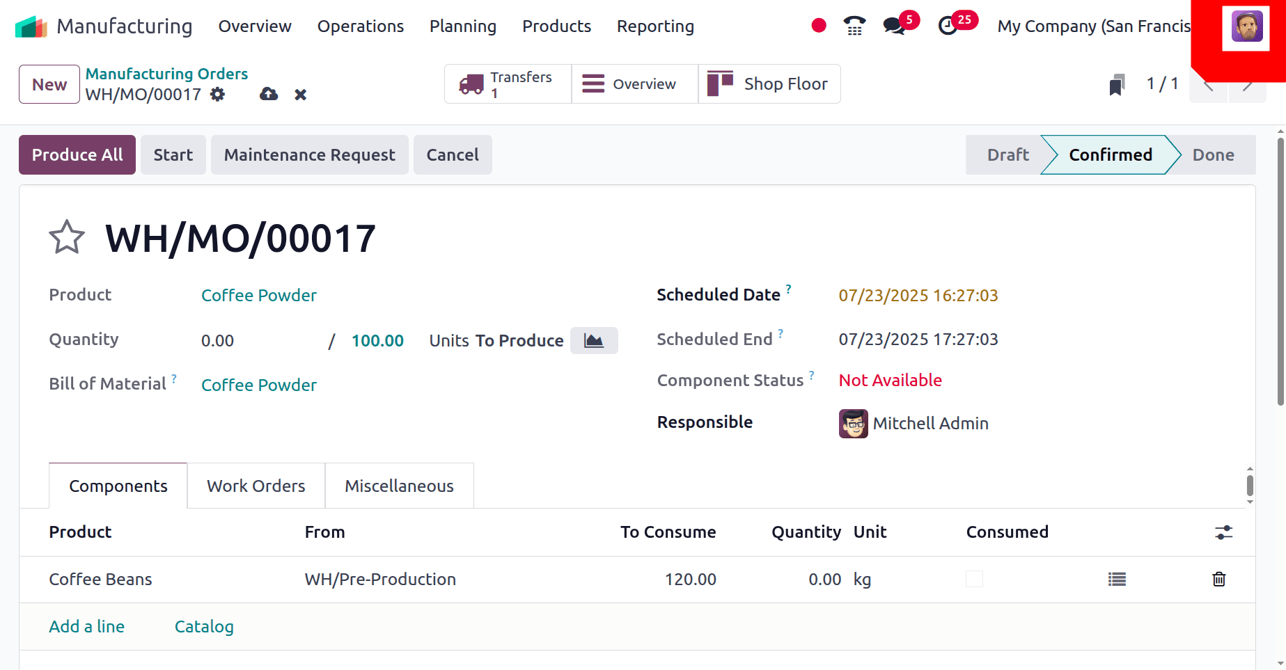 How to Manage Manufacturing Orders with Odoo 18-cybrosys