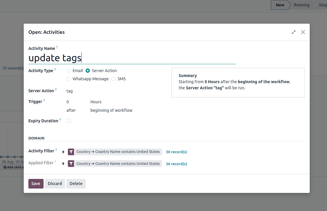 How to Manage Marketing Automation Activities in Odoo 18-cybrosys