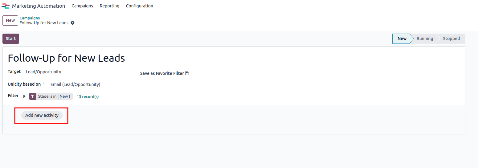 How to Manage Marketing Automation Activities in Odoo 18-cybrosys