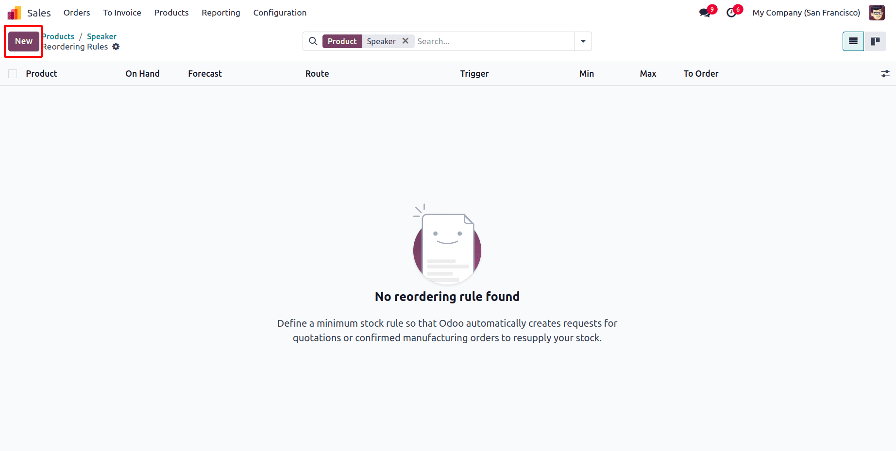 How to Manage Minimum Stock Rule in Odoo 18 Inventory-cybrosys