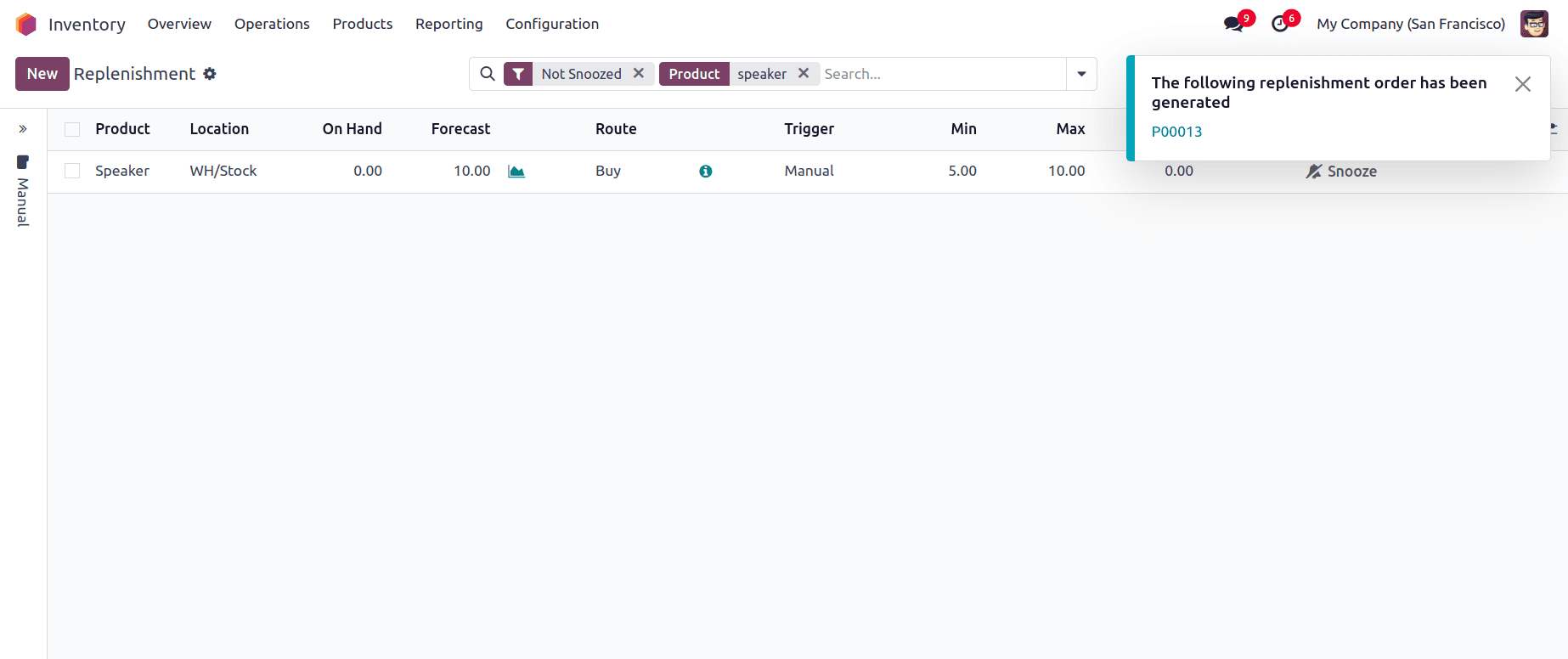 How to Manage Minimum Stock Rule in Odoo 18 Inventory-cybrosys