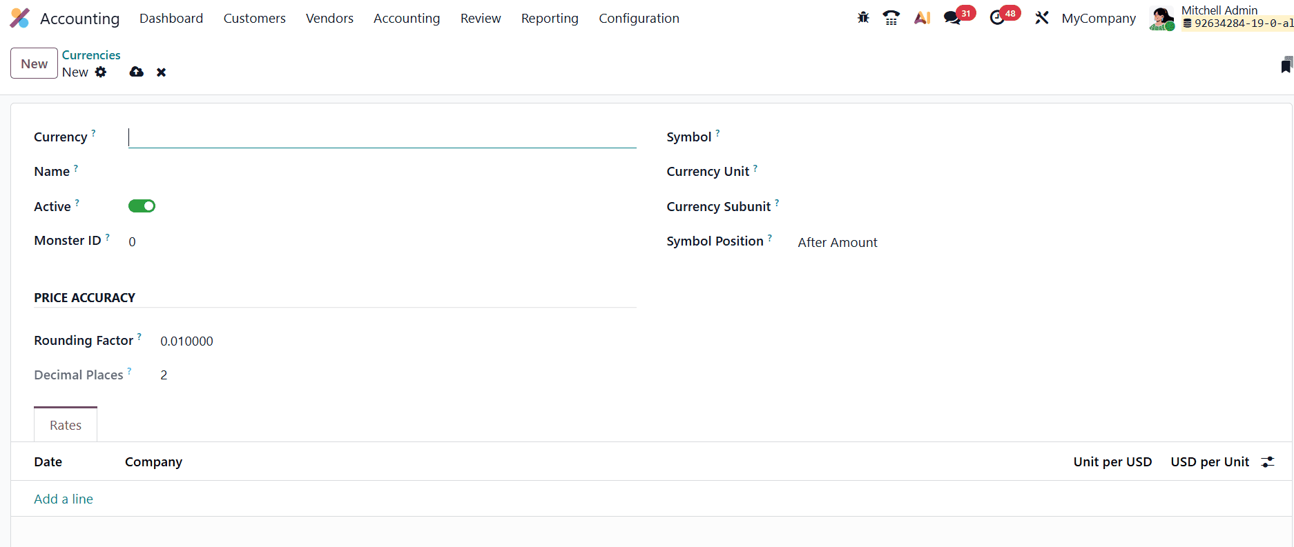 How to Manage Multi-currency and Exchange Rates in Odoo 19 Accounting-cybrosys