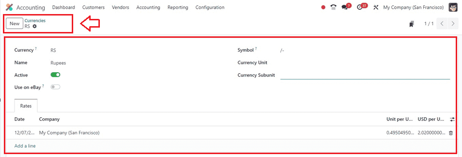 How to Manage Multi-currency in Odoo 17 Accounting-cybrosys