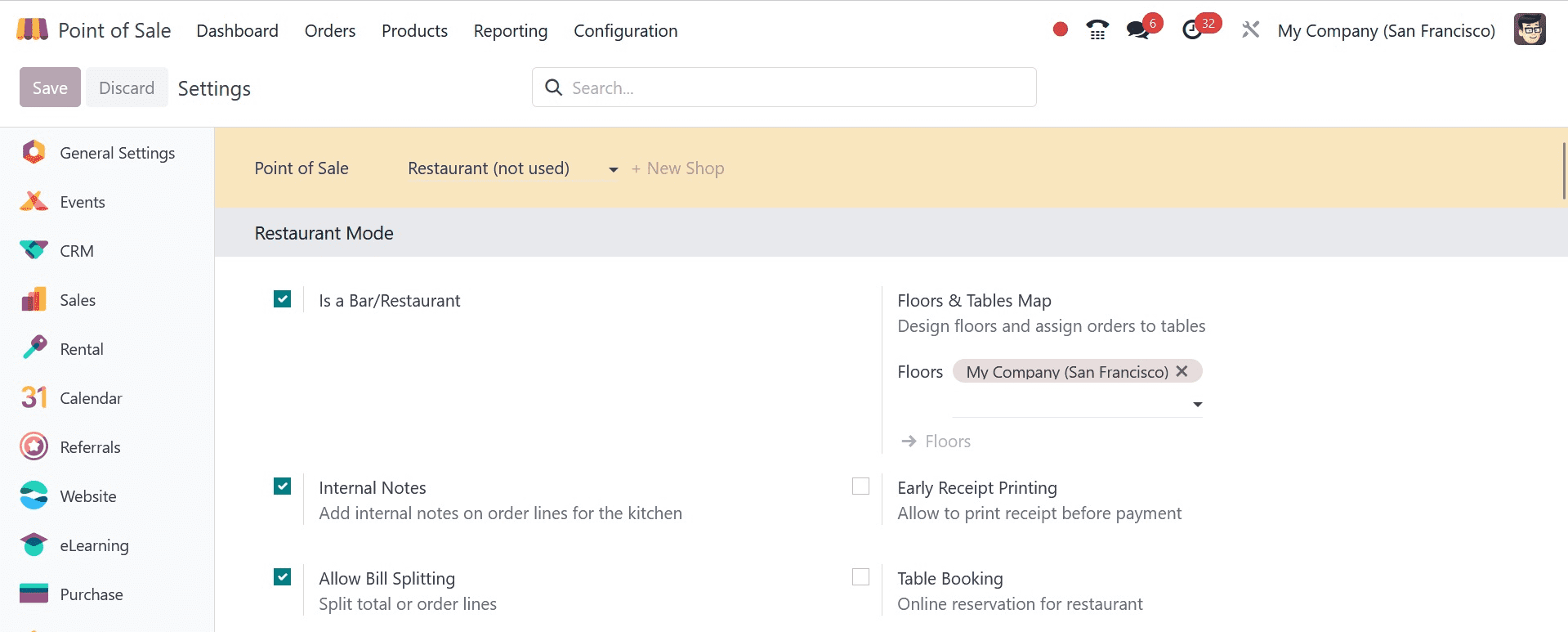 How to Manage Multiple Warehouses for Multiple Floors in Odoo 17 POS-cybrosys