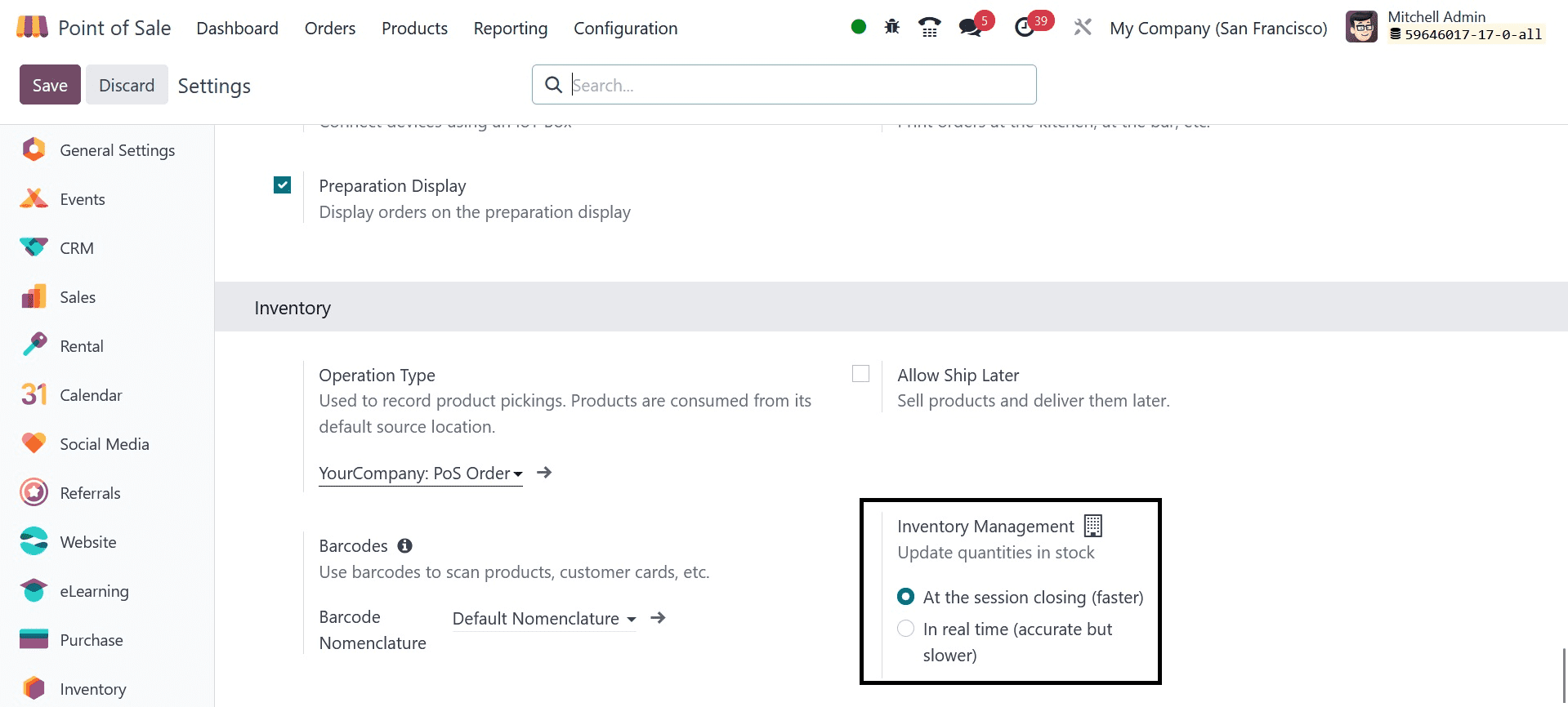 How to Manage Multiple Warehouses for Multiple Floors in Odoo 17 POS-cybrosys