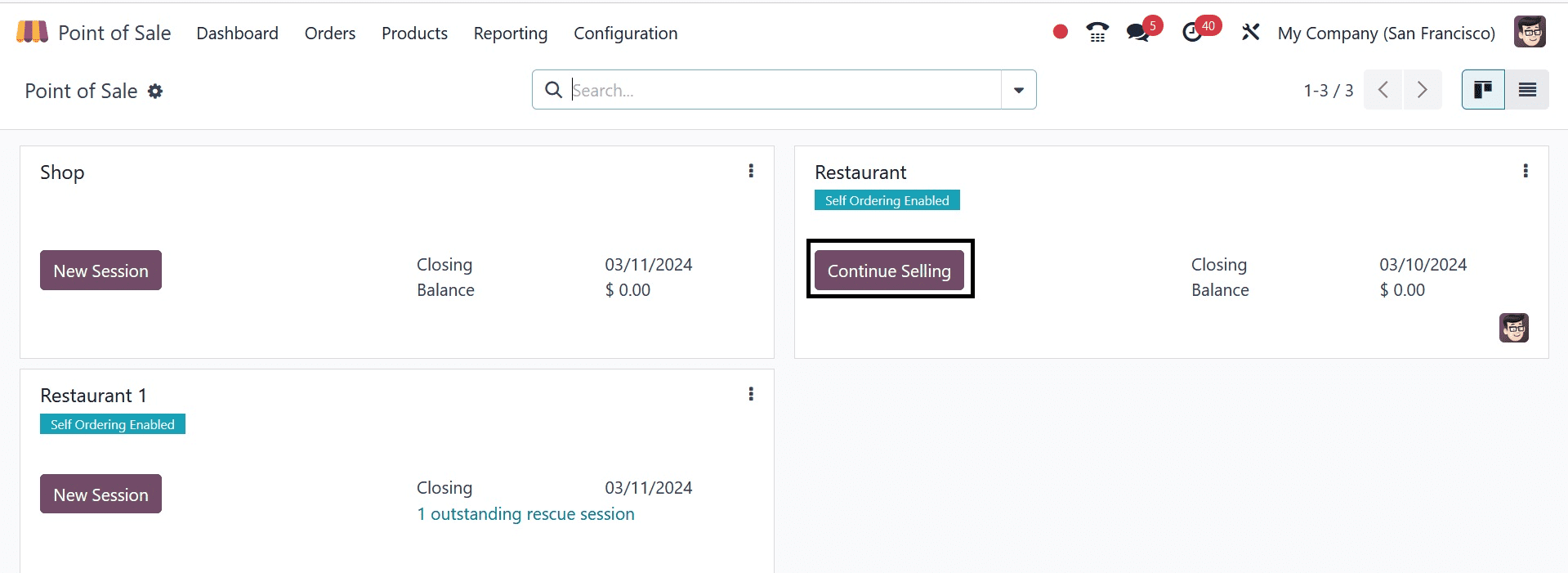 How to Manage Multiple Warehouses for Multiple Floors in Odoo 17 POS-cybrosys