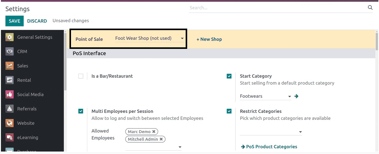 How to Manage Multiple Warehouses for Multiple Floors in Odoo 17 POS-cybrosys
