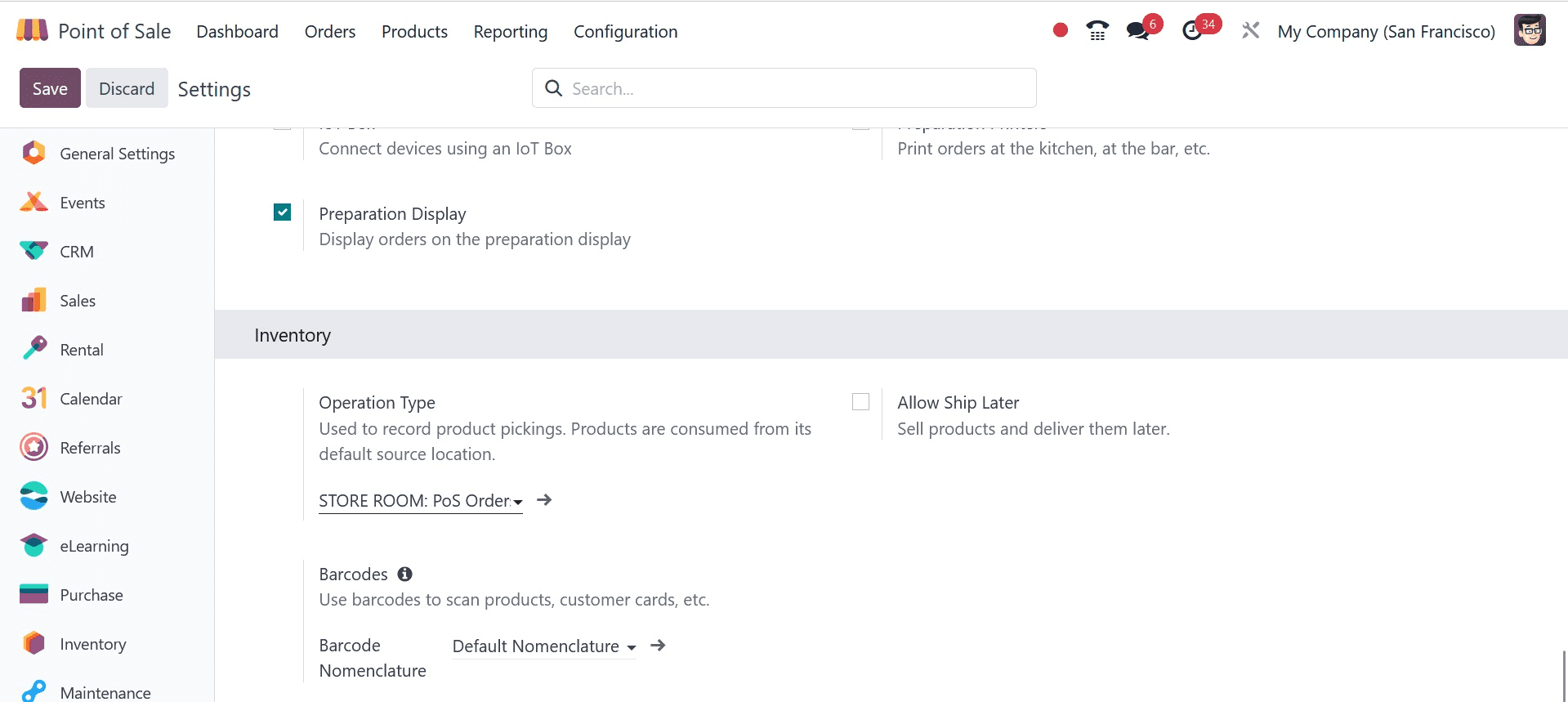 How to Manage Multiple Warehouses for Multiple Floors in Odoo 17 POS-cybrosys