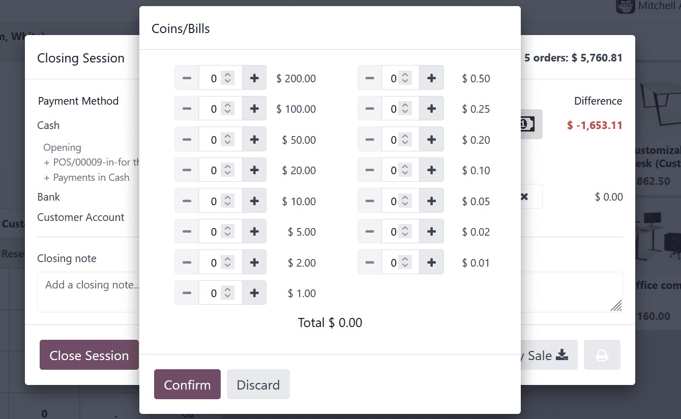 How to Manage Opening & Closing Controls in Odoo 17 POS-cybrosys