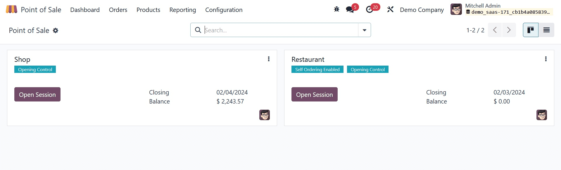 How to Manage Opening & Closing Controls in Odoo 17 POS-cybrosys