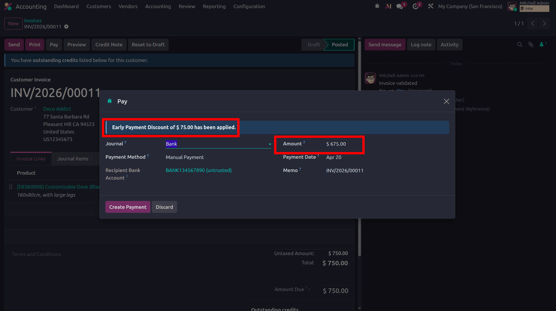 How to Manage Payment Terms in Odoo 19 Accounting-cybrosys