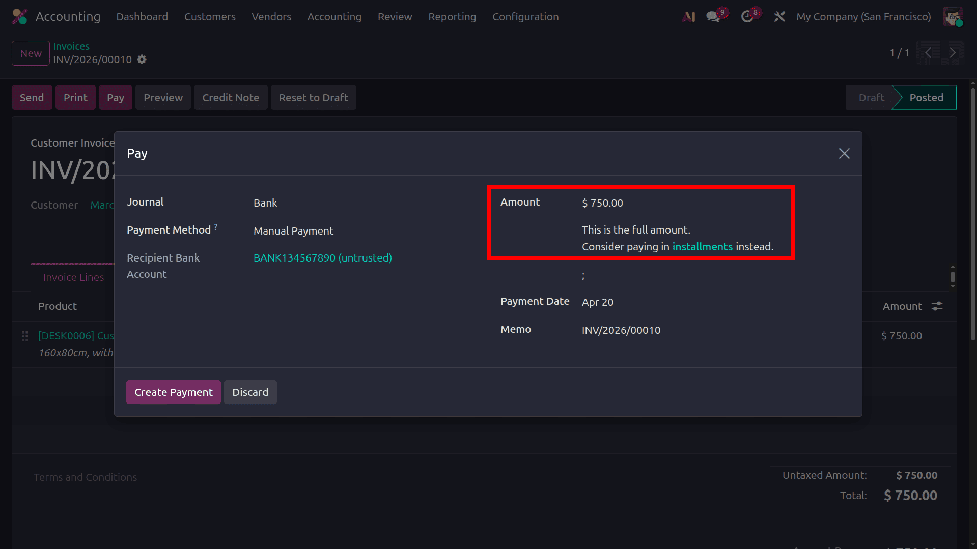 How to Manage Payment Terms in Odoo 19 Accounting-cybrosys
