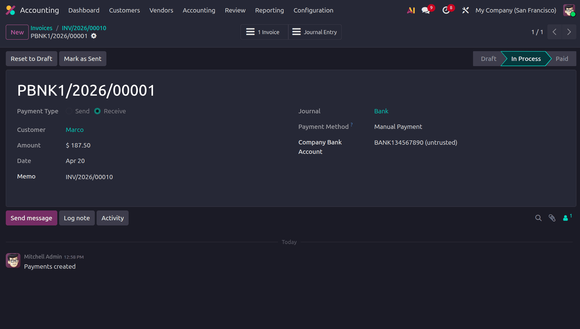 How to Manage Payment Terms in Odoo 19 Accounting-cybrosys