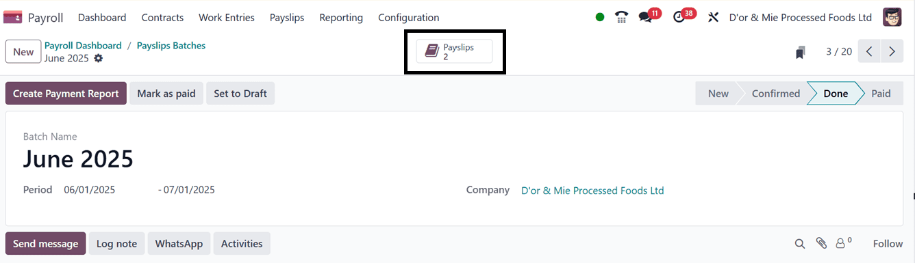 How to Manage Payroll Dashboard in Odoo 18-cybrosys