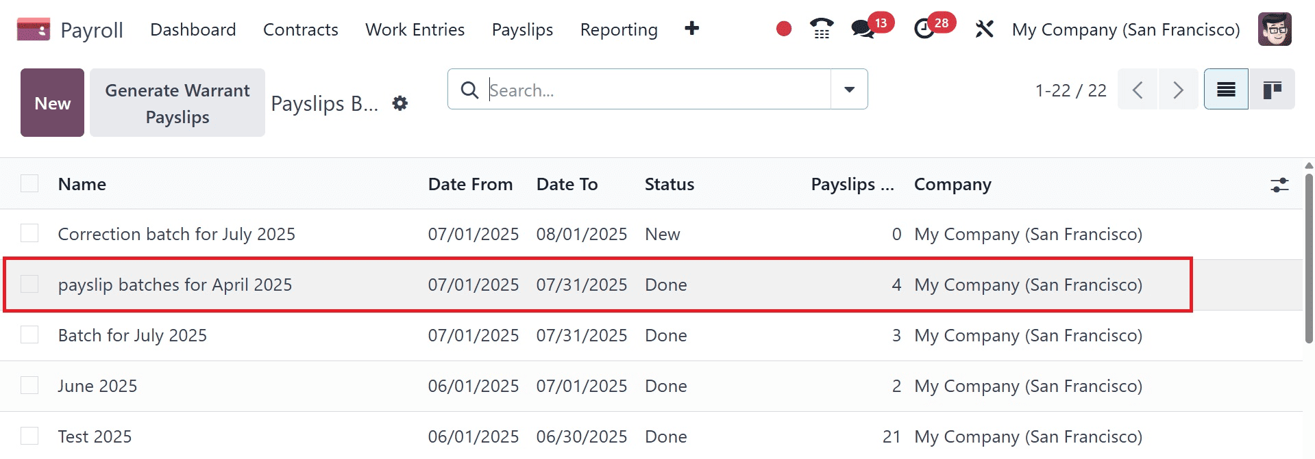 How to Manage Payroll in Batches in Odoo 18-cybrosys