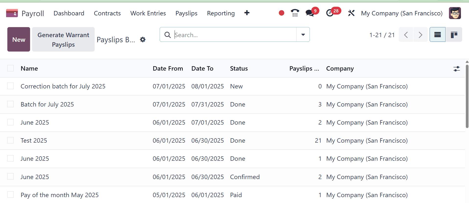 How to Manage Payroll in Batches in Odoo 18-cybrosys