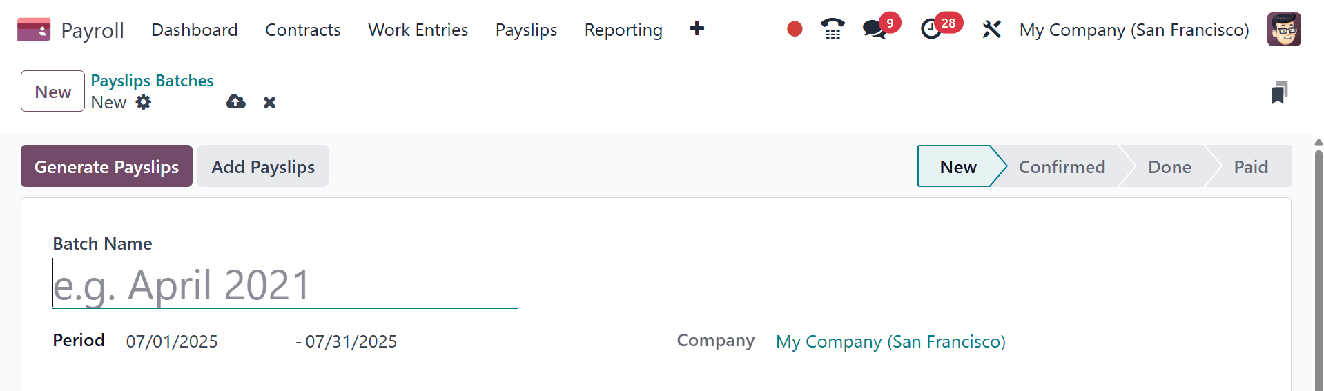 How to Manage Payroll in Batches in Odoo 18-cybrosys