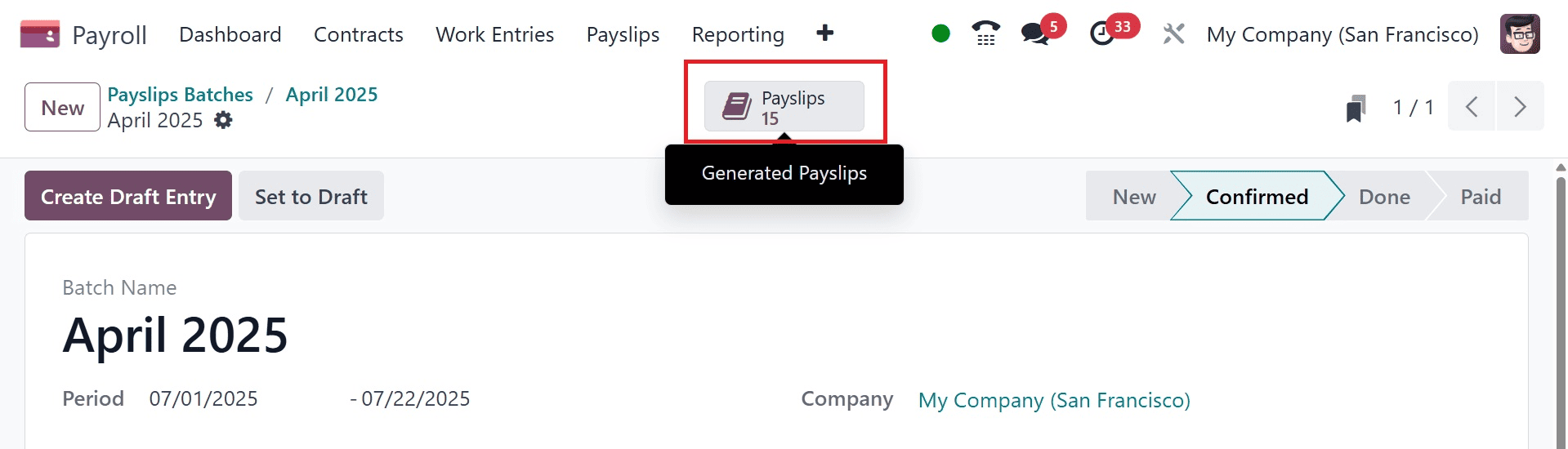 How to Manage Payroll in Batches in Odoo 18-cybrosys