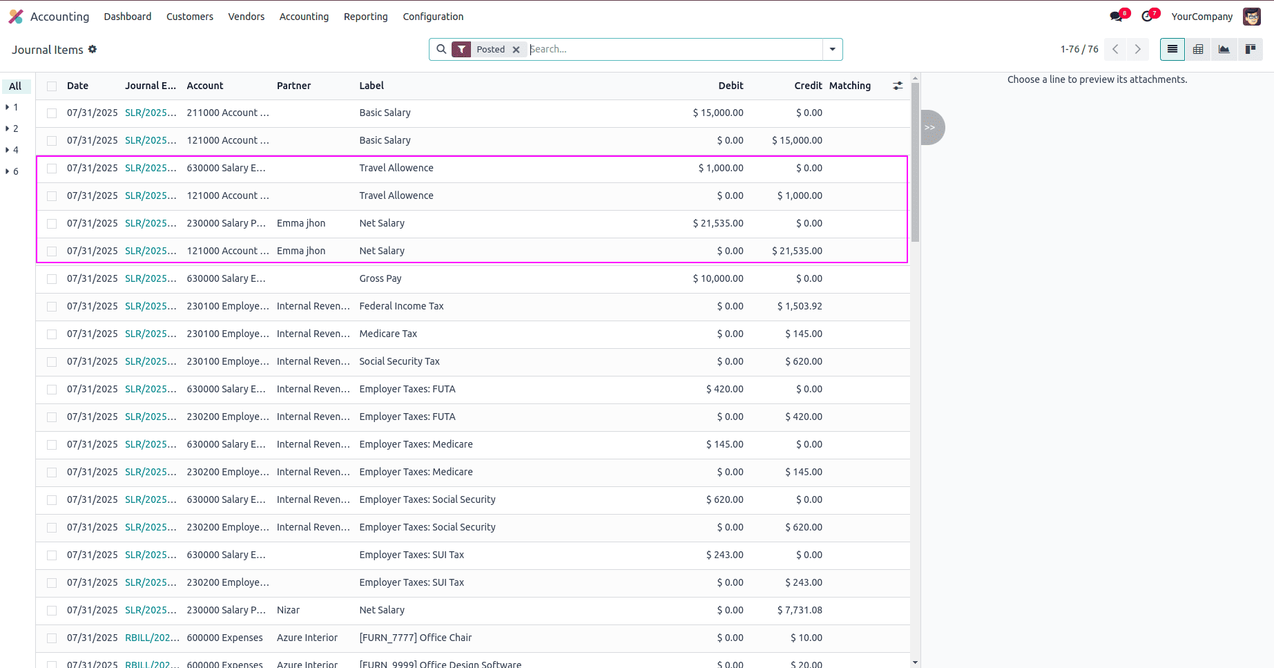 How to Manage Payroll Payment Entries in Odoo 18-cybrosys