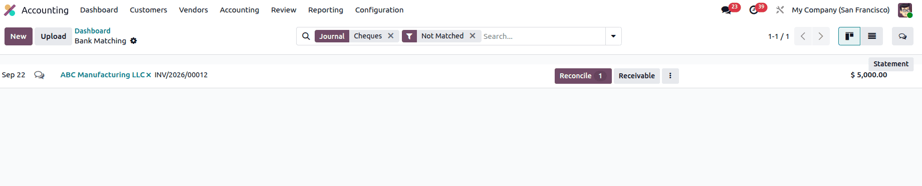 How to Manage Post-Dated (PDC) Cheques for Customer Invoices in Odoo 19-cybrosys