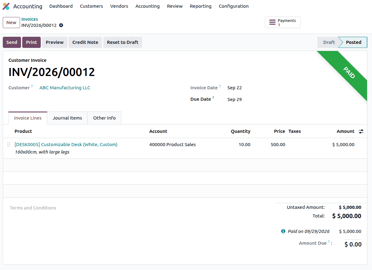 How to Manage Post-Dated (PDC) Cheques for Customer Invoices in Odoo 19-cybrosys