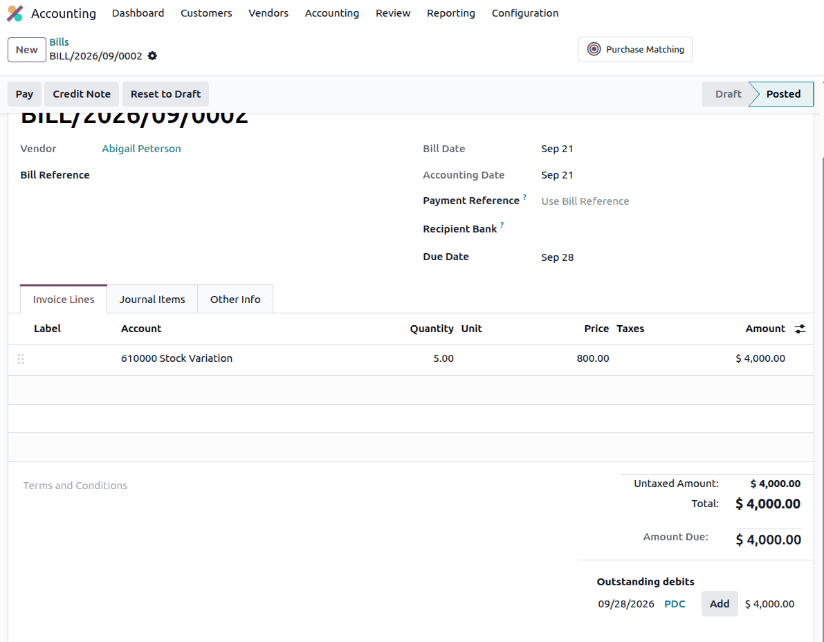 How to Manage Post-Dated (PDC) Cheques for Customer Invoices in Odoo 19-cybrosys