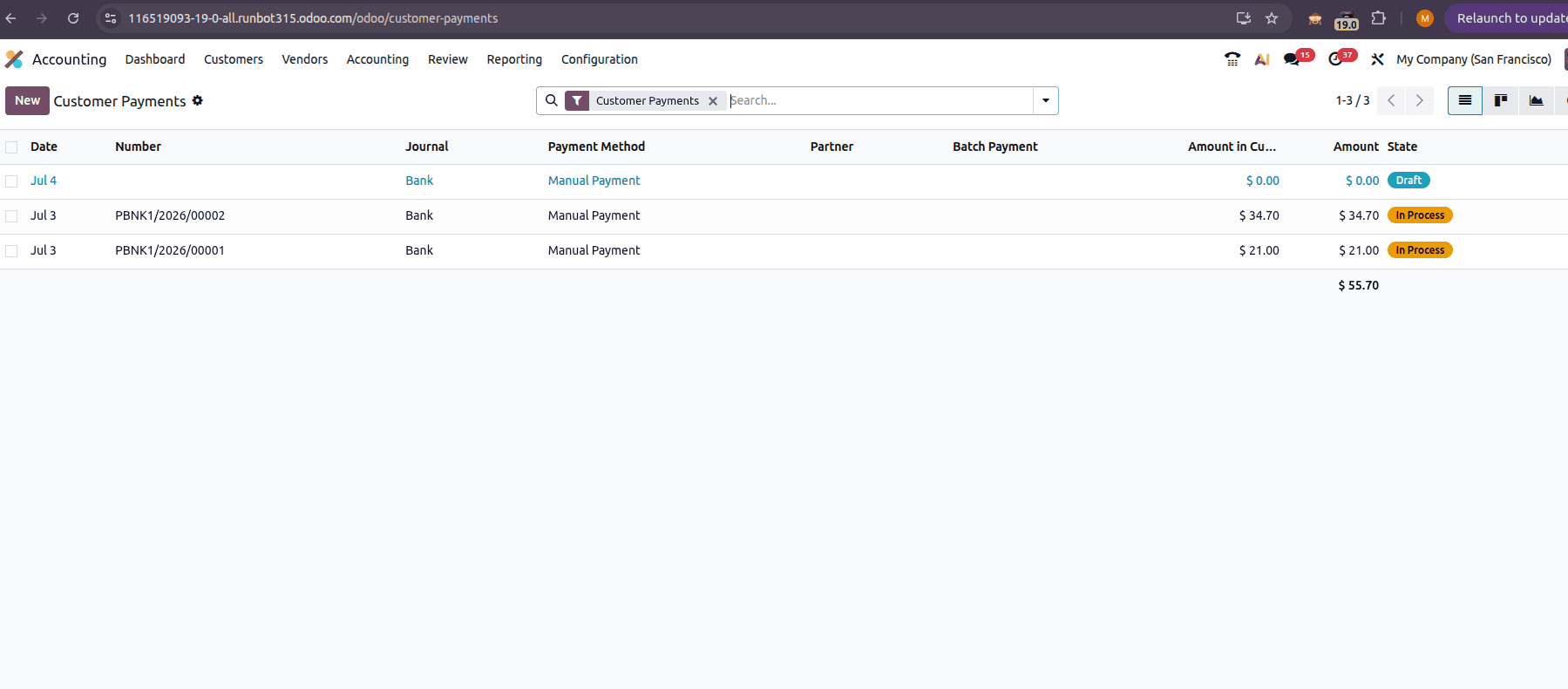 How to Manage Post-Dated (PDC) Cheques for Customer Invoices in Odoo 19-cybrosys
