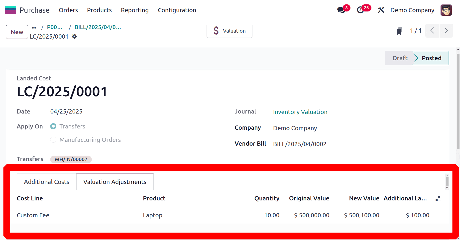 How to Manage Product Pricing with Landed Costs in Odoo 18-cybrosys