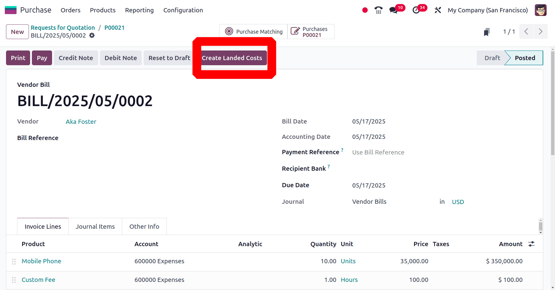 How to Manage Product Pricing with Landed Costs in Odoo 18-cybrosys