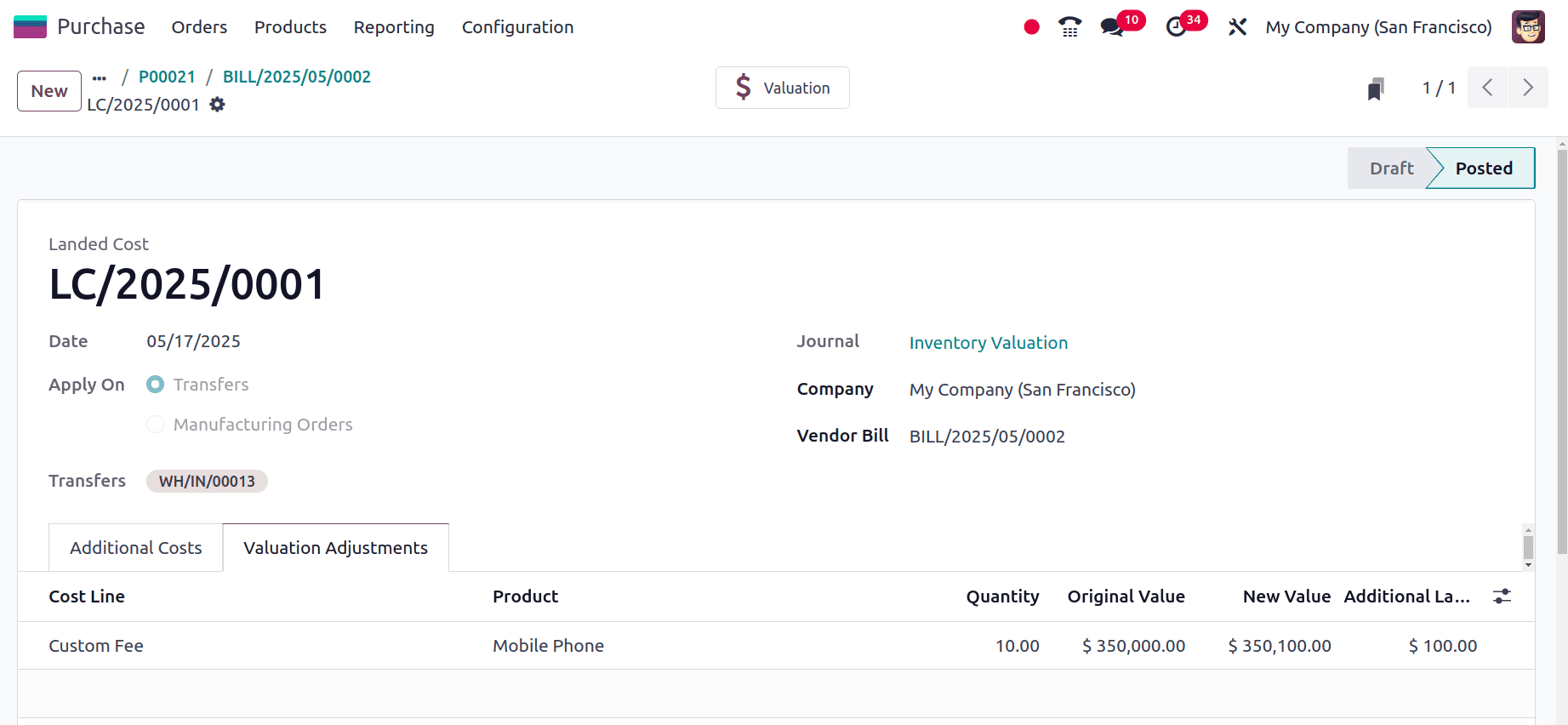 How to Manage Product Pricing with Landed Costs in Odoo 18-cybrosys