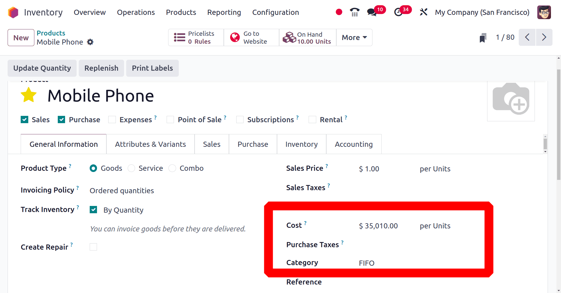 How to Manage Product Pricing with Landed Costs in Odoo 18-cybrosys