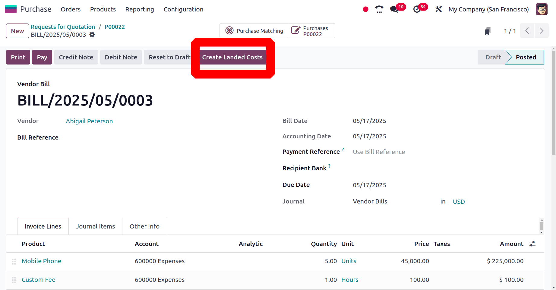 How to Manage Product Pricing with Landed Costs in Odoo 18-cybrosys