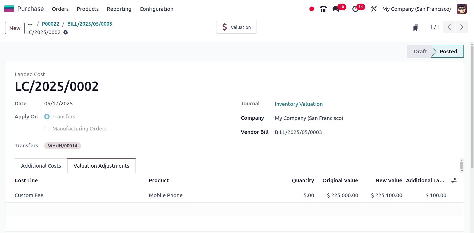 How to Manage Product Pricing with Landed Costs in Odoo 18-cybrosys