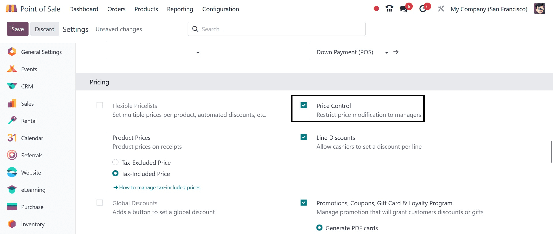 How to Manage Product Tax Prices in Odoo 17 POS-cybrosys