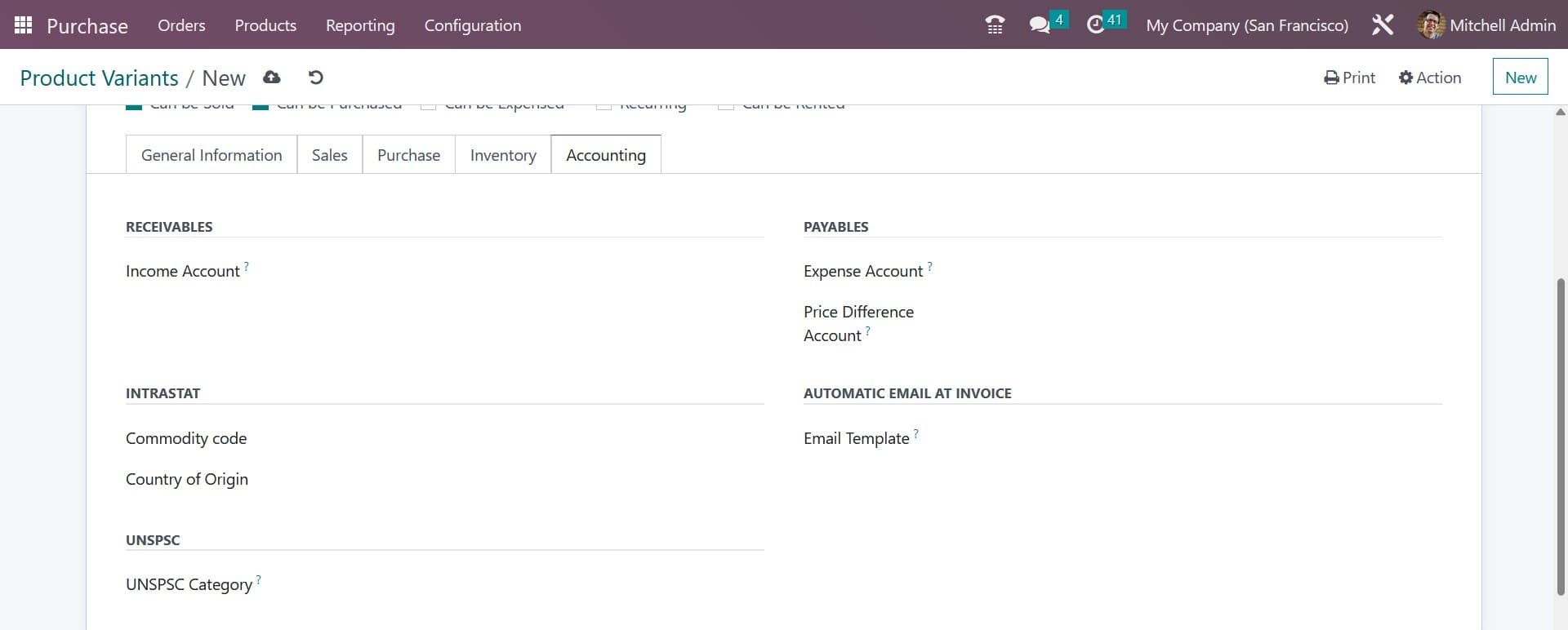 How to Manage Product Variants With the Odoo 16 Purchase App-cybrosys