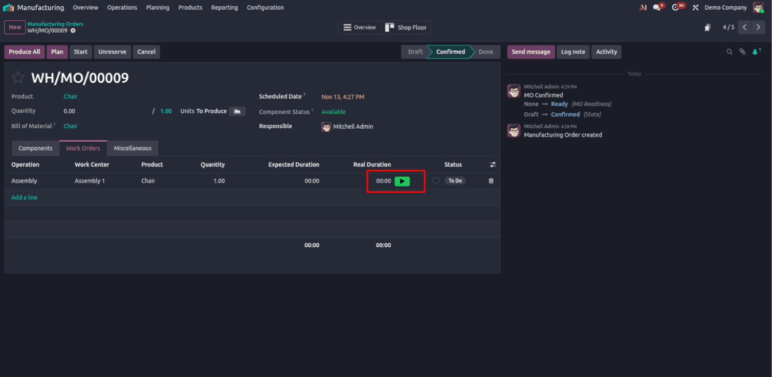 How to Manage Production Delays with Alternative Workcenters in Odoo 19-cybrosys