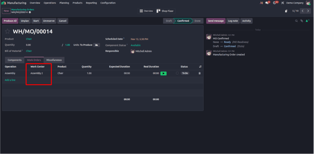 How to Manage Production Delays with Alternative Workcenters in Odoo 19-cybrosys