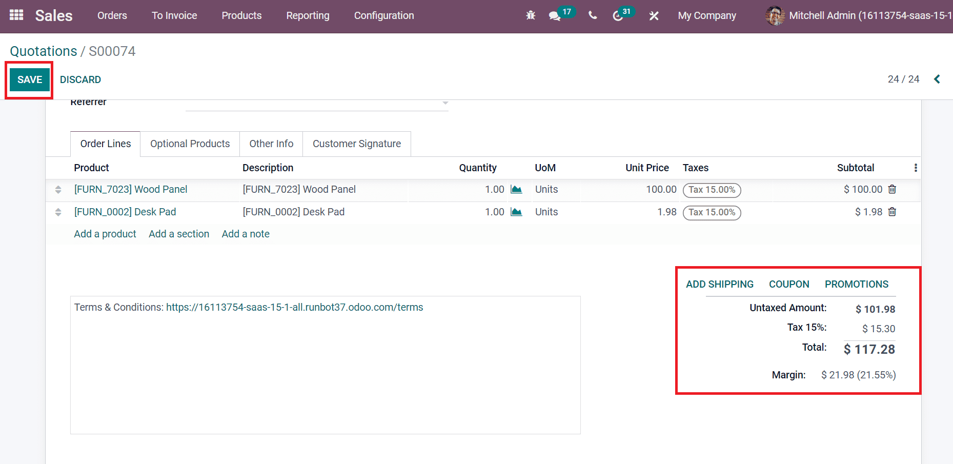 how-to-manage-professional-quotations-using-odoo-15-sales-cybrosys