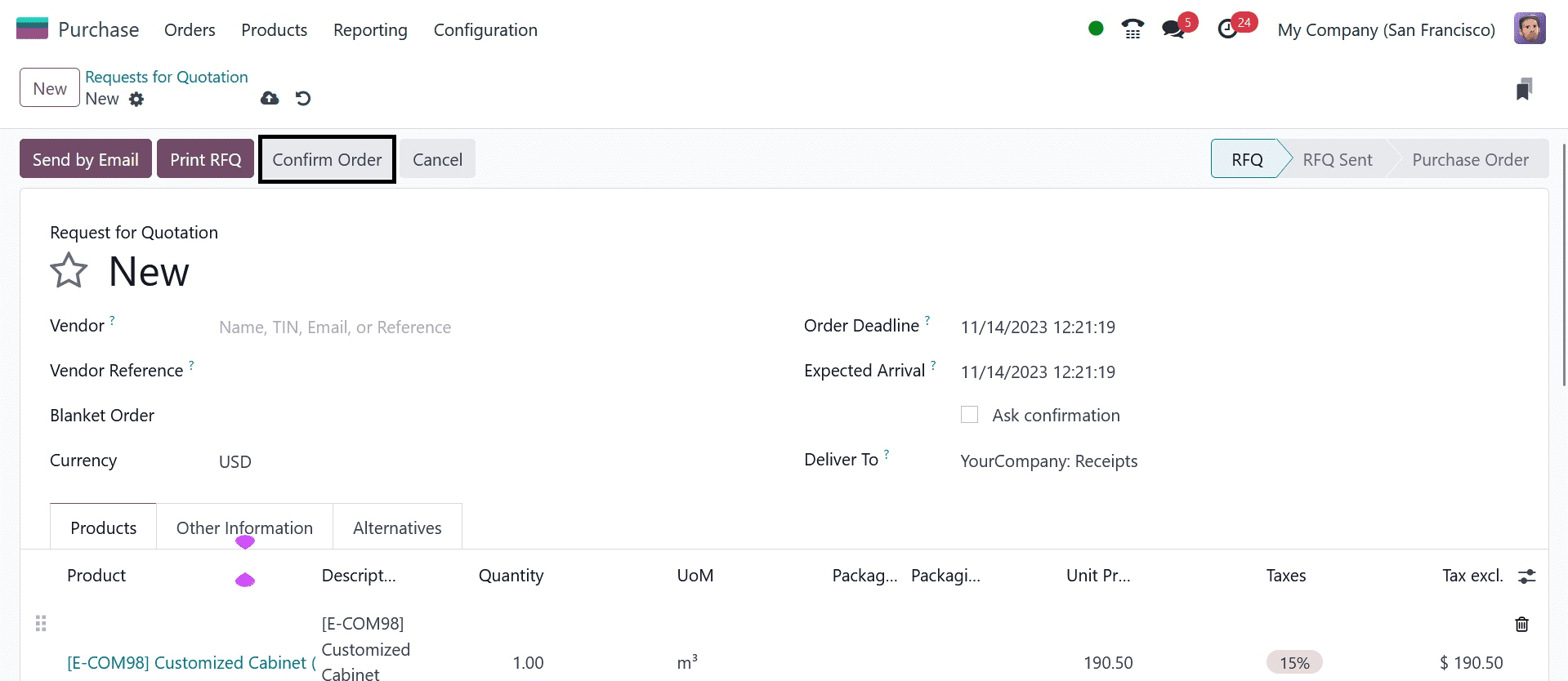 How to Manage Purchase Order Approval in Odoo 17-cybrosys