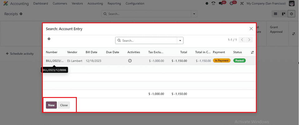 How to Manage Purchase Receipts Inside the Odoo 17-cybrosys