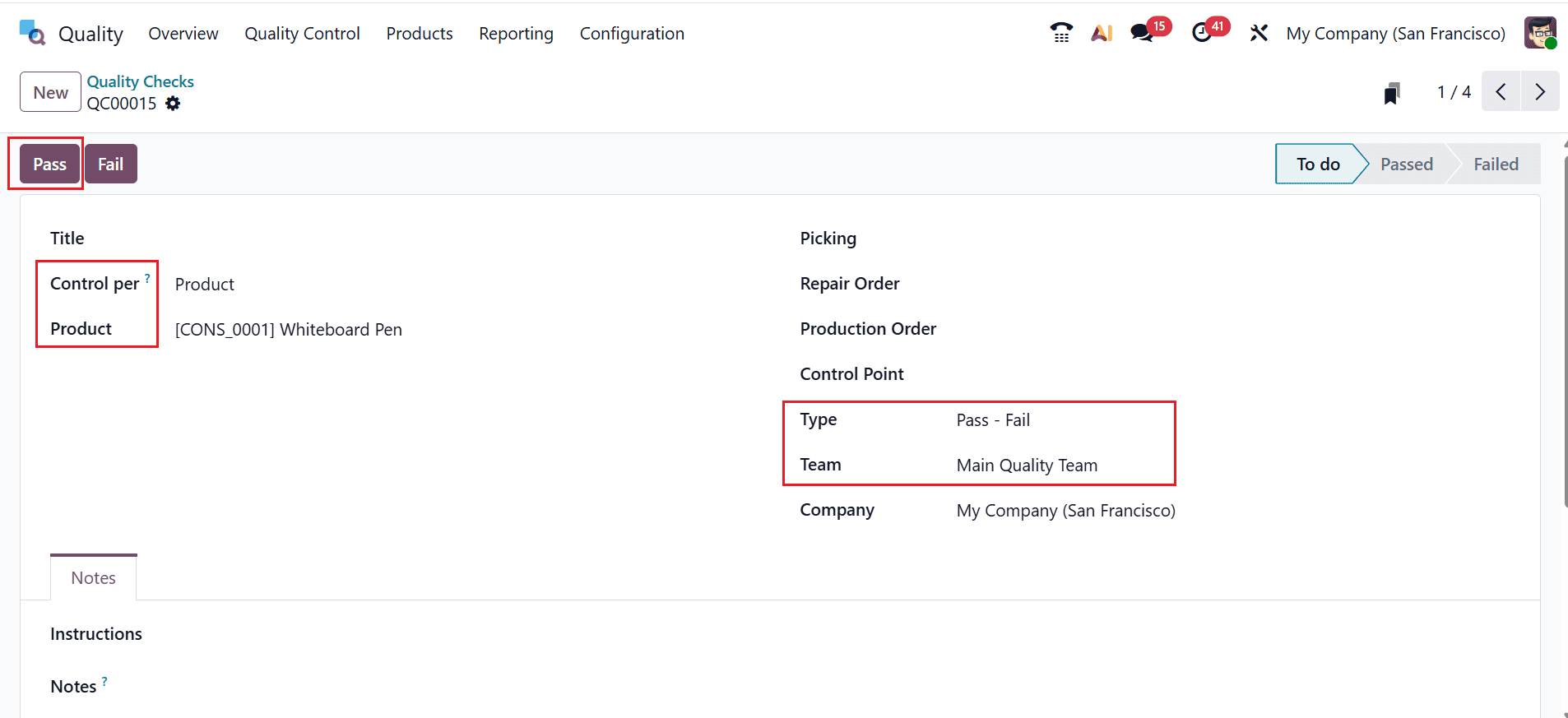How to Manage Quality Checks and Alerts in Odoo 19-cybrosys
