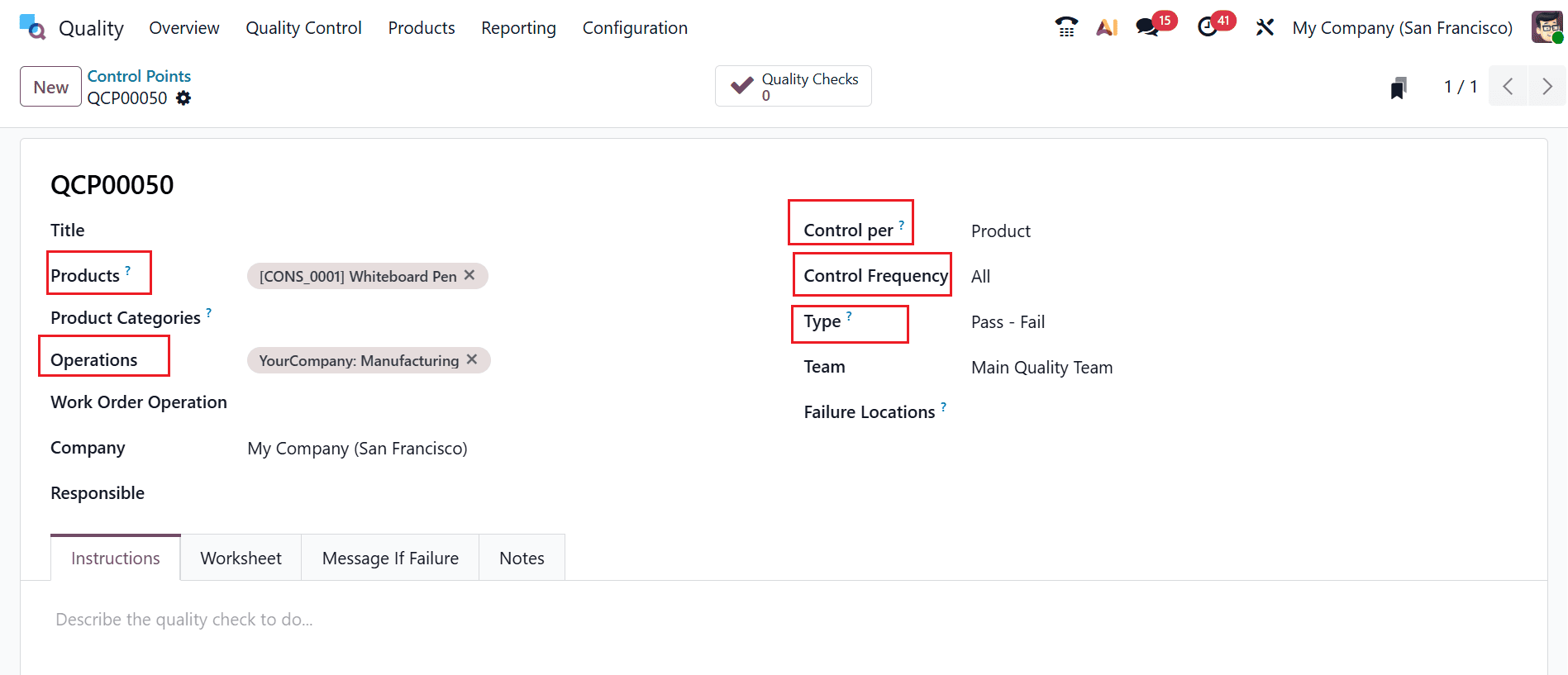 How to Manage Quality Checks and Alerts in Odoo 19-cybrosys