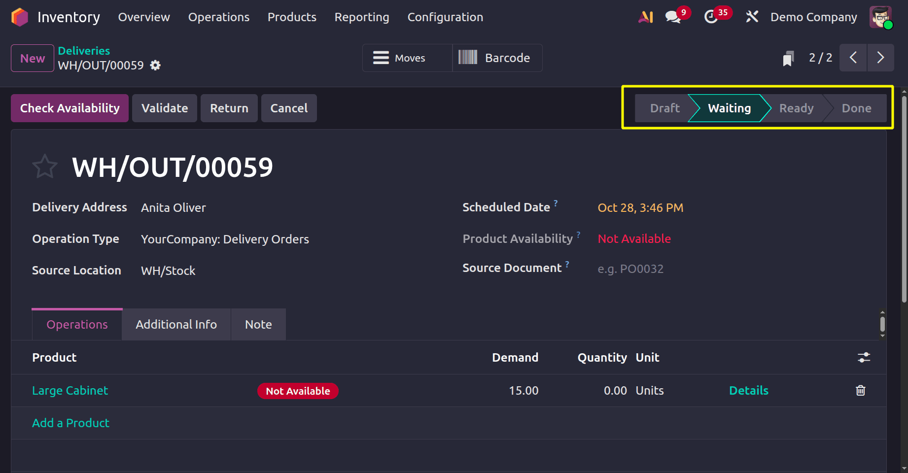How to Manage Reception Reports Efficiently in Odoo 19 Operations-cybrosys