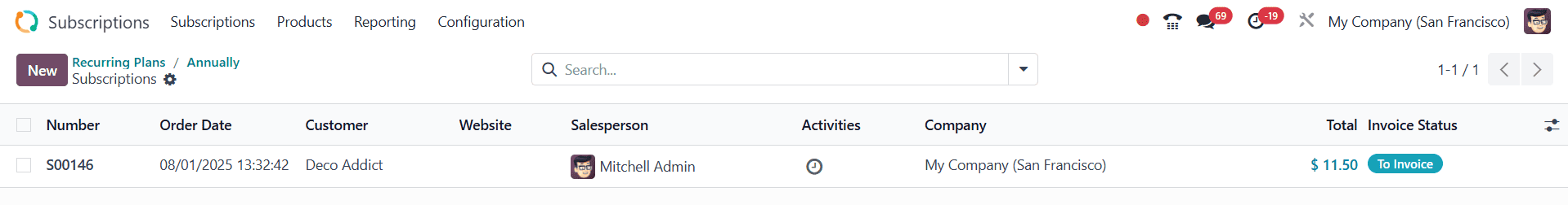 How to Manage Recurring plans for Odoo 18 Subscription-cybrosys